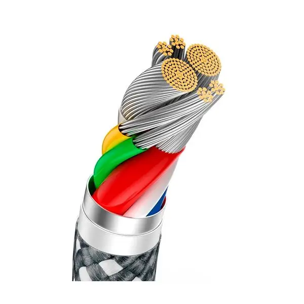 Кабель BASEUS Dynamic Series Fast Charging Data Cable Type-C to Type-C CALD000216 100W 1 м Slate Grey - фото 5