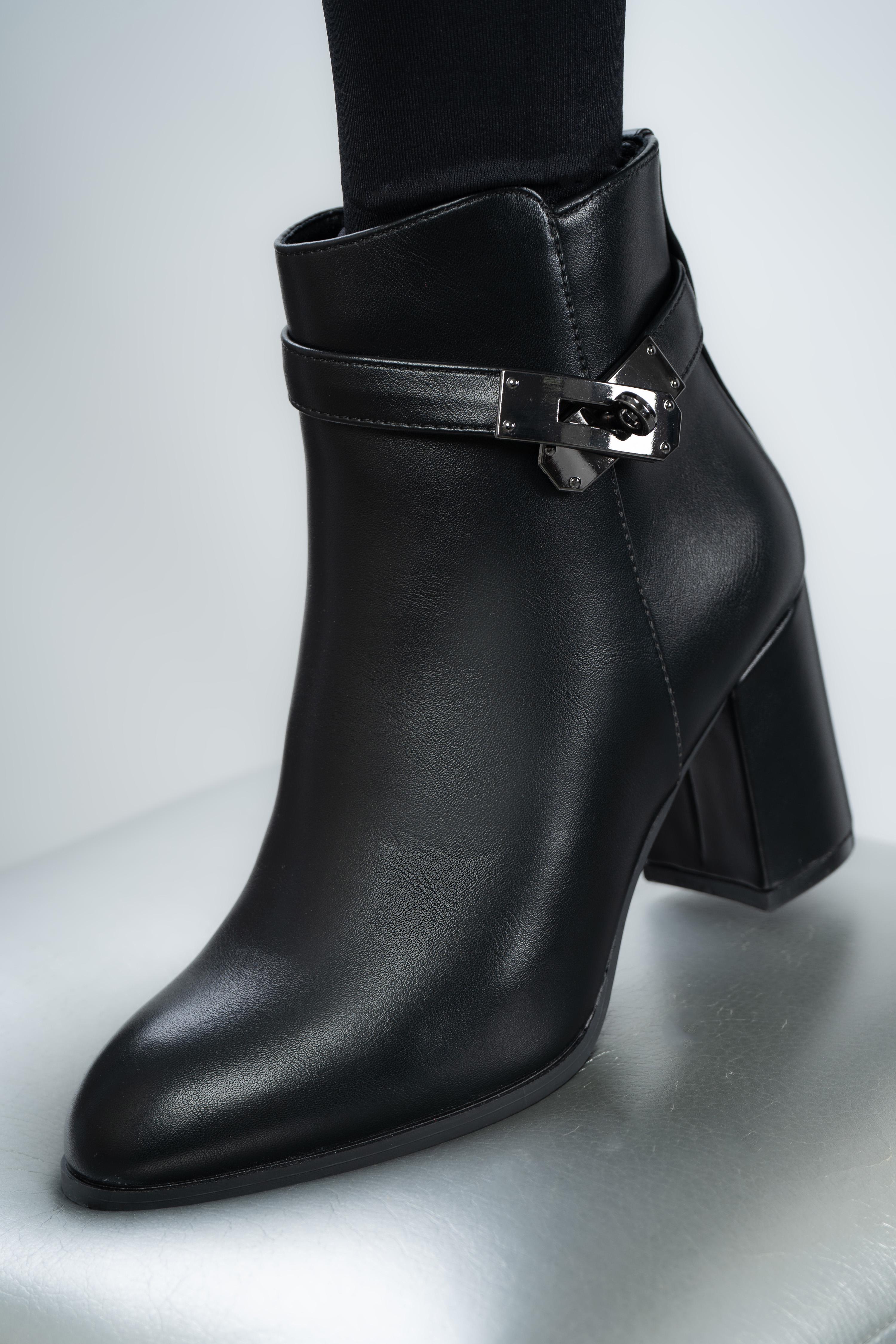 Ботинки женские Louis 704-9 346606 р. 36 Черный (346606_36)