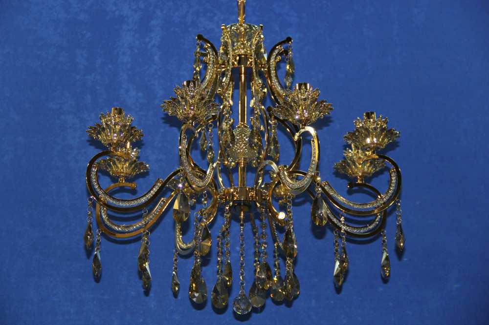 Люстра свеча Ray L3966/8 FG (IR006615)