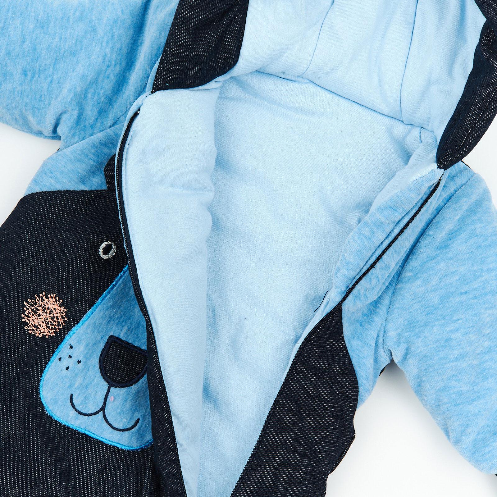 Комбинезон детский демисезонный ЛяЛя на хлопке 68 см (8ВЛ047) - фото 4 Комбинезон детский демисезонный ЛяЛя на хлопке 68 см (8ВЛ047) - фото 4