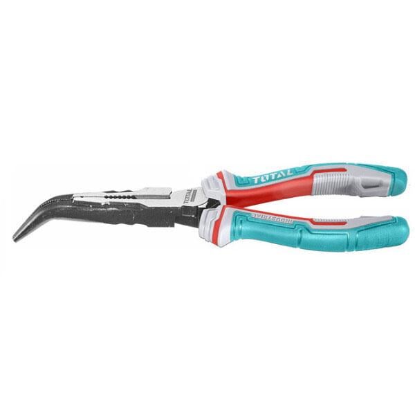 Плоскогубцы Total THT24616S с изогнутыми губками усиленные 160 мм (UG-THT24616S)