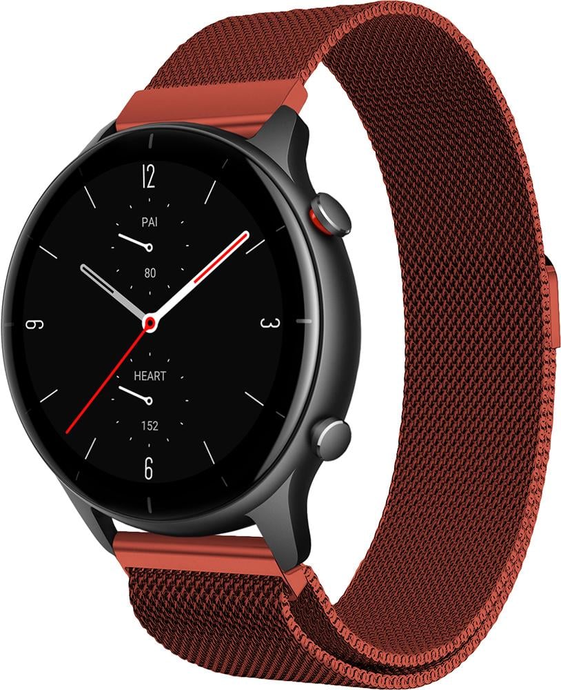 Ремешок Миланская петля Milano Amazfit GTR 2 Red (19387) Ремешок Миланская петля Milano Amazfit GTR 2 Red (19387)
