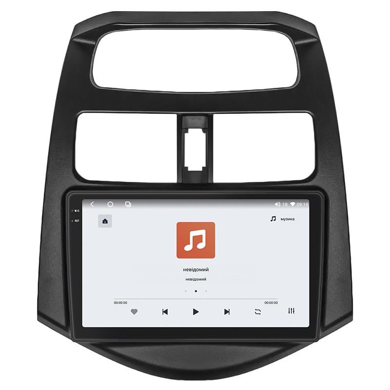 Автомагнітола штатна Lesko QLED CarPlay/4G/Wi-Fi/GPS/360° для Daewoo Matiz Creative M300 2009-2011 4/64Gb 9" (2350093668)