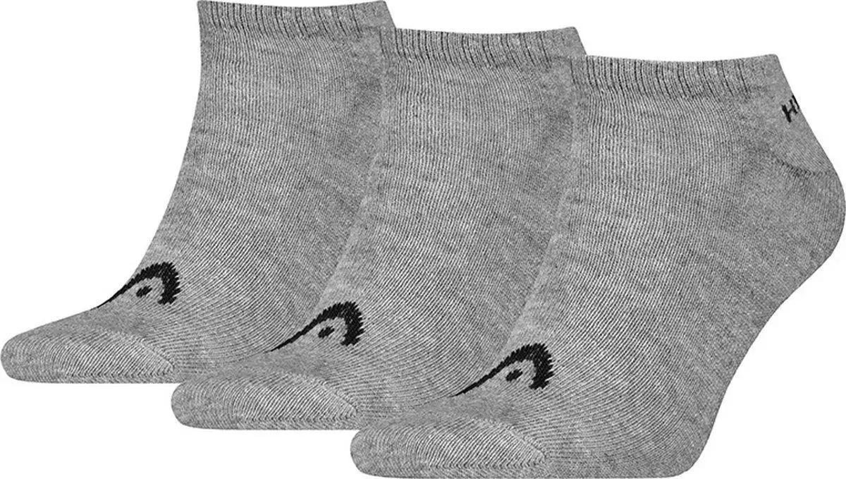 Шкарпетки чоловічі Head ELEMENTS ALL SPORTS SNEAKER 3P р. 39-42 7 Сірий (01229011-004 39-42)