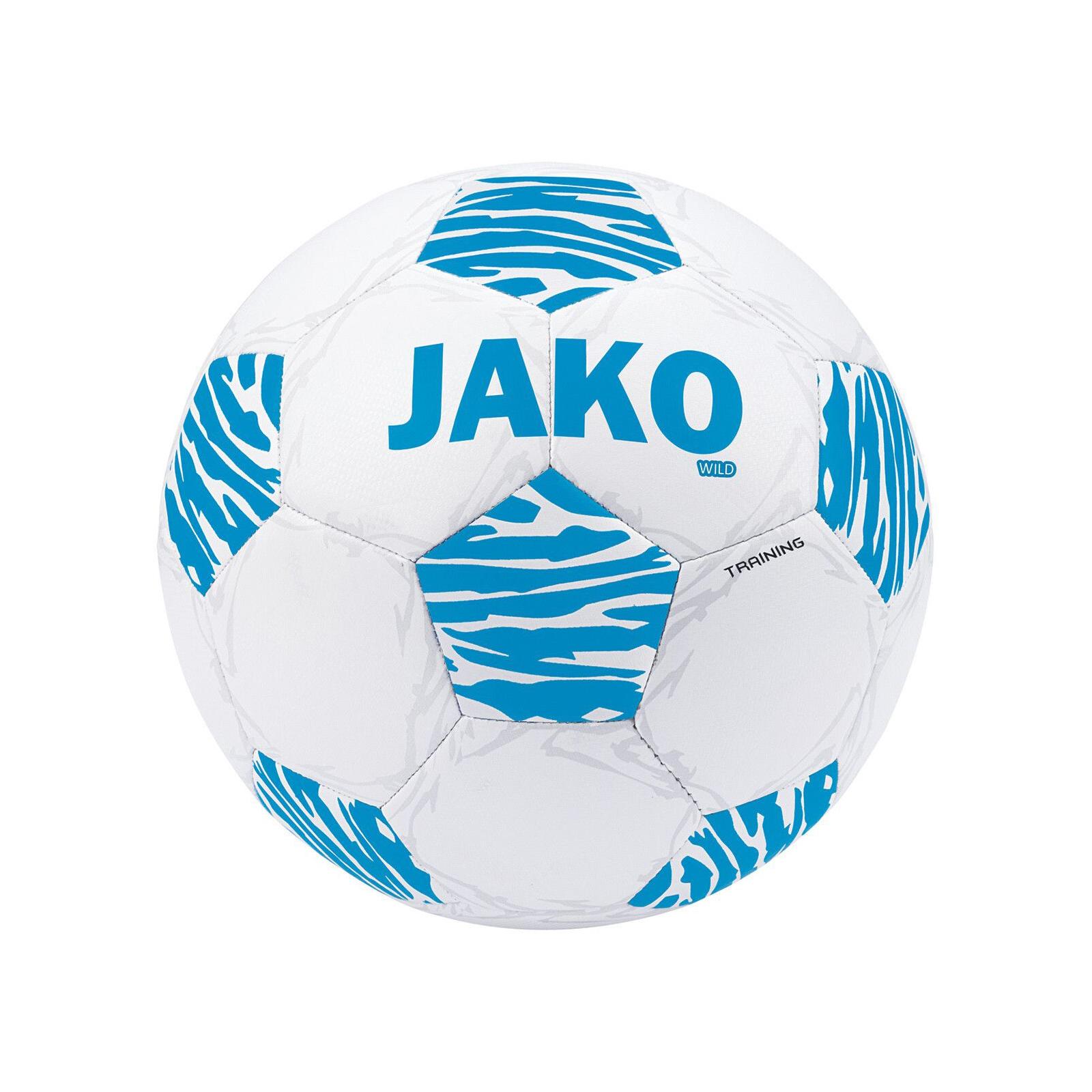Мяч футбольный Jako Training ball Wild р. 5 Белый/Синий (2309-703 5) Мяч футбольный Jako Training ball Wild р. 5 Белый/Синий (2309-703 5)