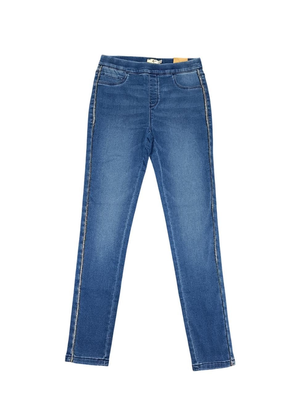 Джеггінси підліткові для дівчинки OVS 164 см Синій (0493)