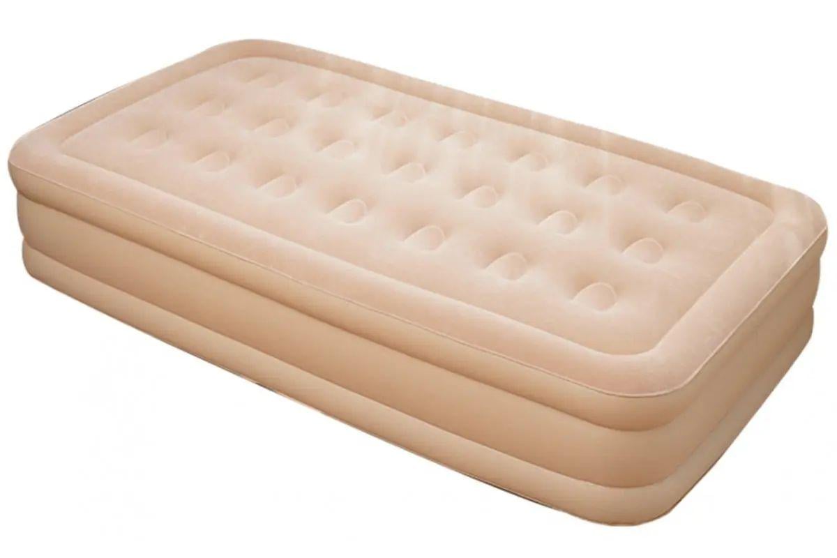 Матрас надувной односпальный JR-5061 нагрузкой до 150 кг с насосом от Type-C утолщенный ПВХ 190x100x40 см (opt-104741)