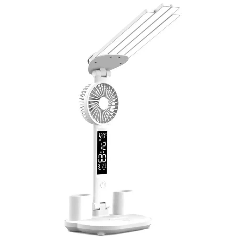 Настольная лампа с вентилятором и дисплеем аккумуляторная 3200 мАч USB (234580171) - фото 7 Настольная лампа с вентилятором и дисплеем аккумуляторная 3200 мАч USB (234580171) - фото 7