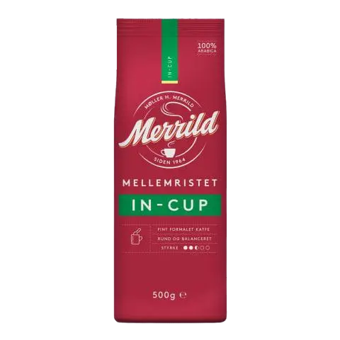 Кофе молотый Lavazza Merrild In-Cup 500 г (L100025) Кофе молотый Lavazza Merrild In-Cup 500 г (L100025)