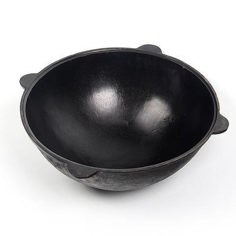 Казан наманганський Davr Metall чавунний з круглим дном з кришкою 80 л Чорний (132-131-LUZ80) - фото 2 Казан наманганський Davr Metall чавунний з круглим дном з кришкою 80 л Чорний (132-131-LUZ80) - фото 2