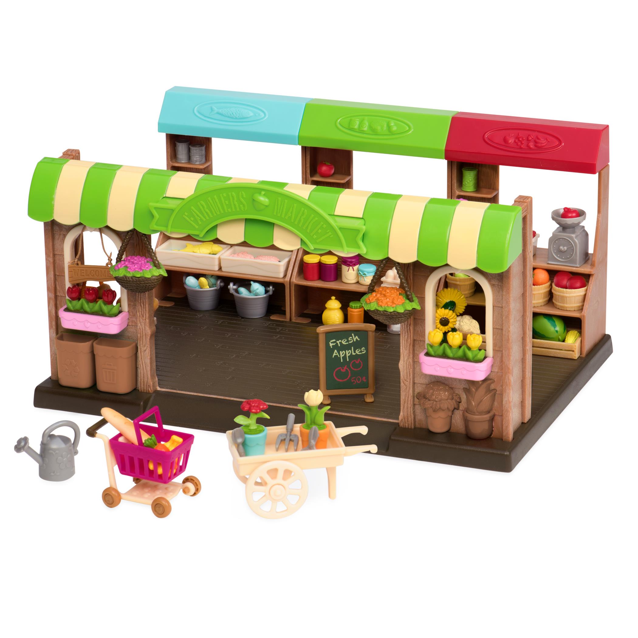 Игровой набор Li'l Woodzeez Фермерский рынок (WZ6630)
