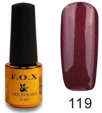 Гель-лак F.O.X PIGMENT №119 6 мл