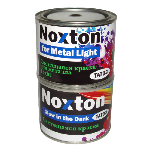 Світлонакопичувальна фарба Noxton For Metal Light для металевих поверхонь 0,5 л Жовтий (1005055)