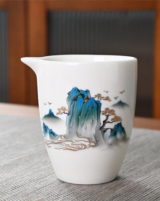 Набор для чайной церемонии Тысяча миль рек и гор на 4 персоны 8 предметов (30589715) - фото 5 Набор для чайной церемонии Тысяча миль рек и гор на 4 персоны 8 предметов (30589715) - фото 5