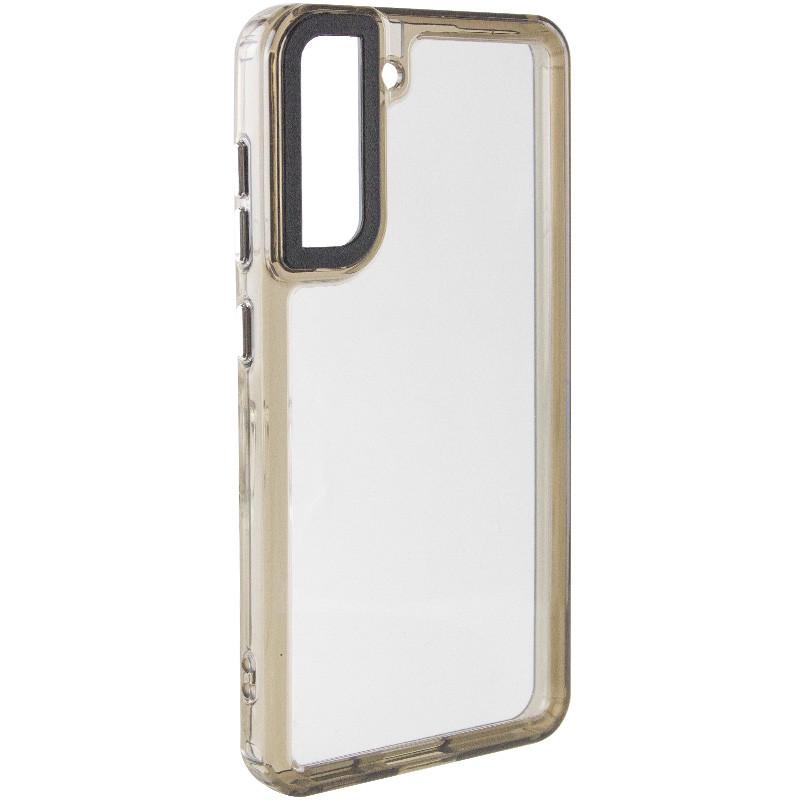 Противоударный чехол TPU+PC Colorside для Samsung Galaxy S21 FE Серый