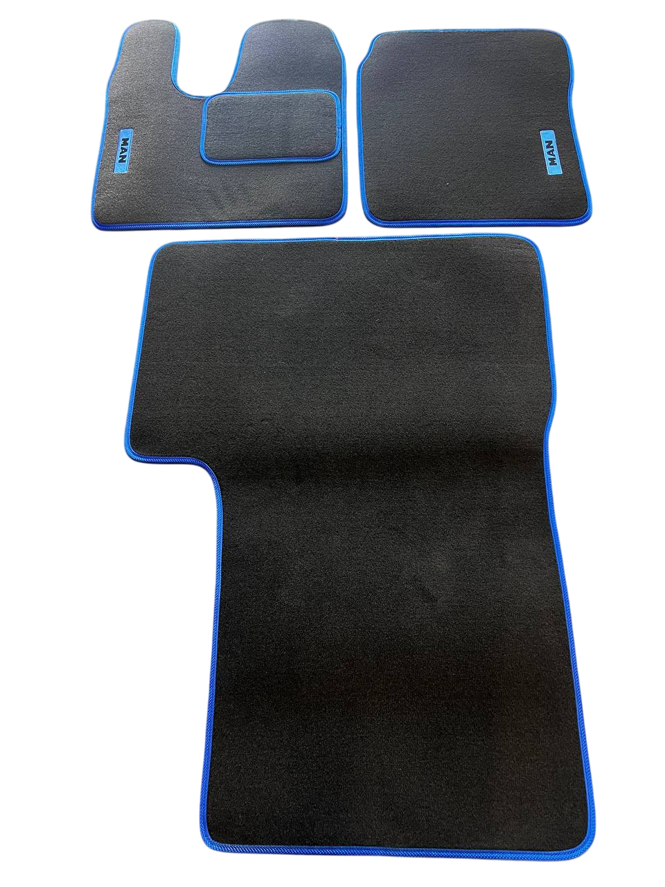 Килимки в салон ворсові для MAN TGA TGS 5 шт. Чорний (27327345)