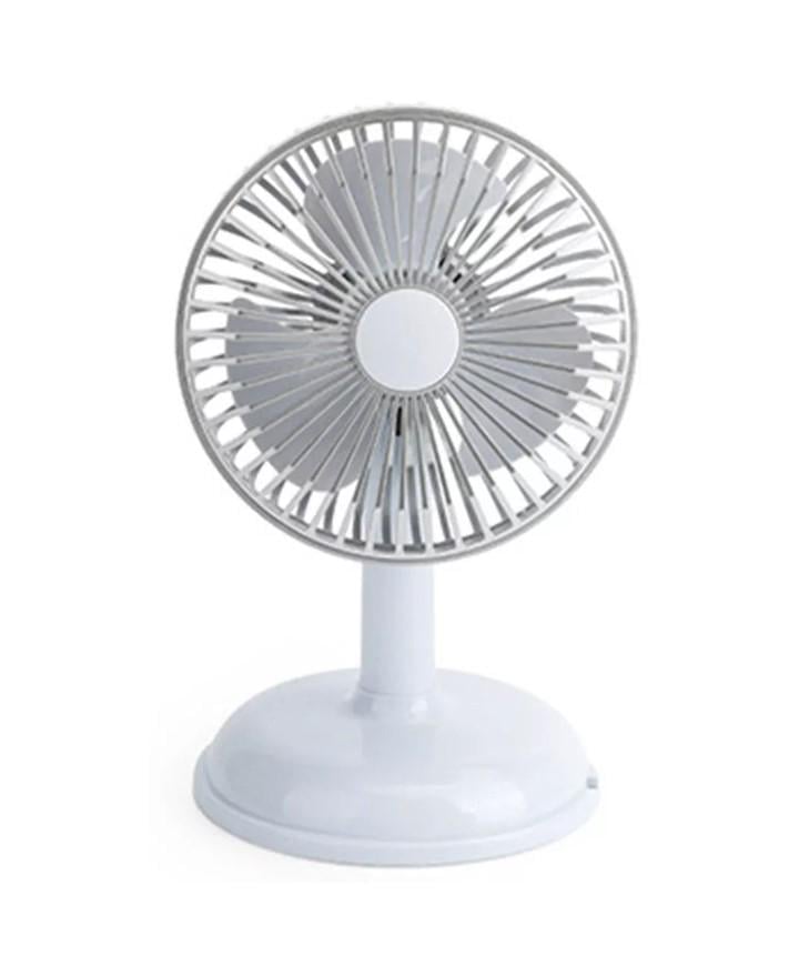 Вентилятор Simple desktop fan KD197 настольный портативный с работой от USB Светло-серый