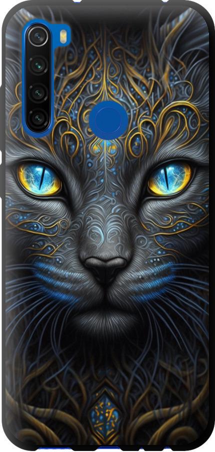 Чехол на Xiaomi Redmi Note 8T Кошка (5548b-1818-42517)