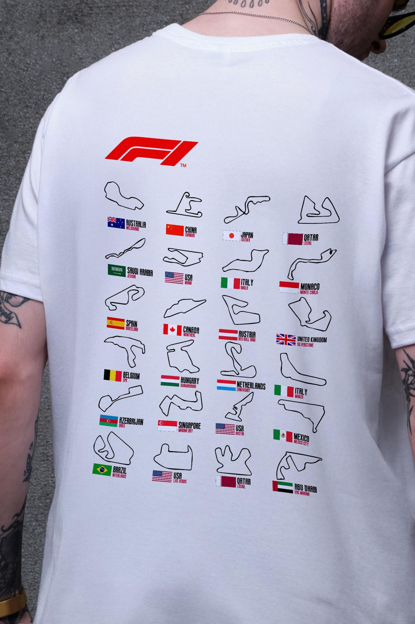 Футболка мужская Without с принтом Track оверсайз S/M White (S8049674) - фото 2 Футболка мужская Without с принтом Track оверсайз S/M White (S8049674) - фото 2