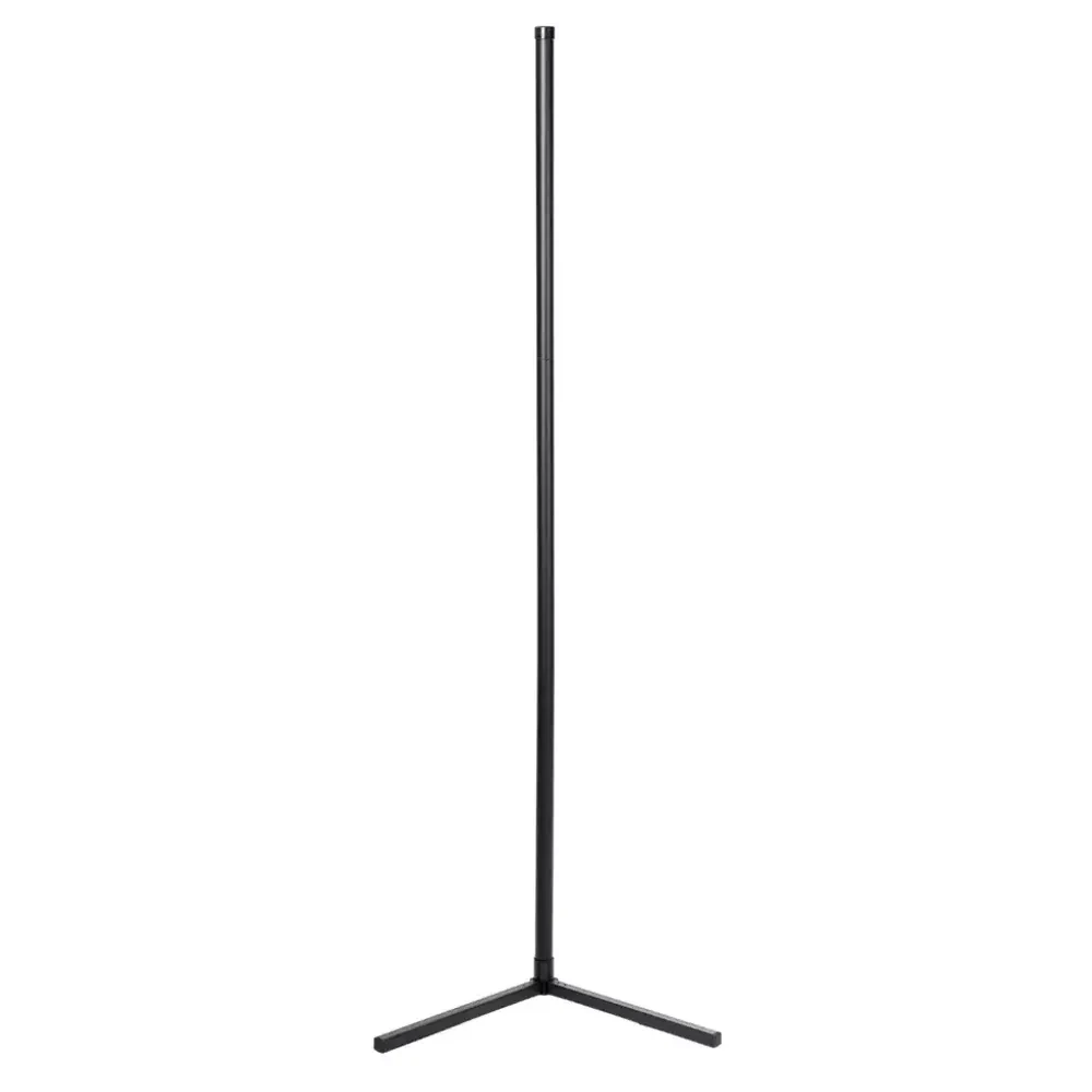 Лампа угловая LED на сенсорном пульте управления и управлением через приложение с RGB подсветкой 140 см Черный (EL2187)