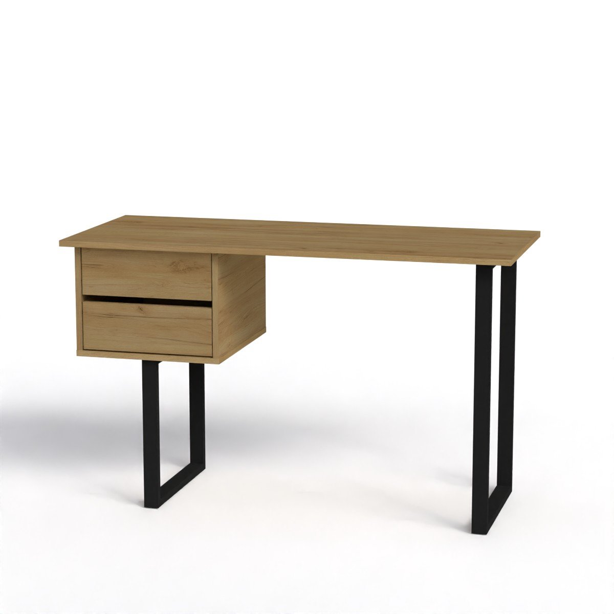 Стол письменный Компанит Лофт 3 120х50х72,8 см Дуб крафт золотой (66f00bcae46f9163b52627fb)