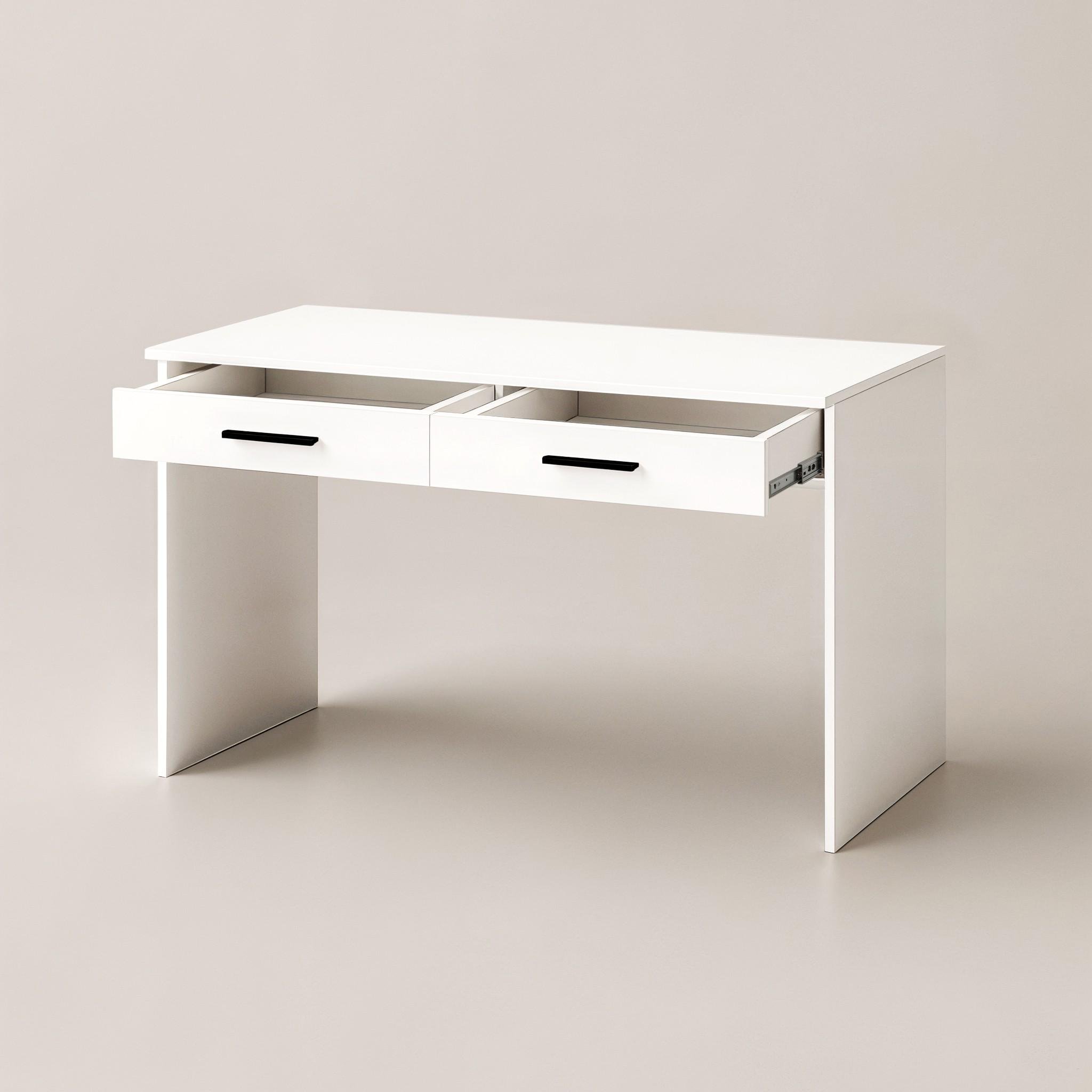 Туалетный стол Amelia 1100х400х760 мм Белый - фото 3