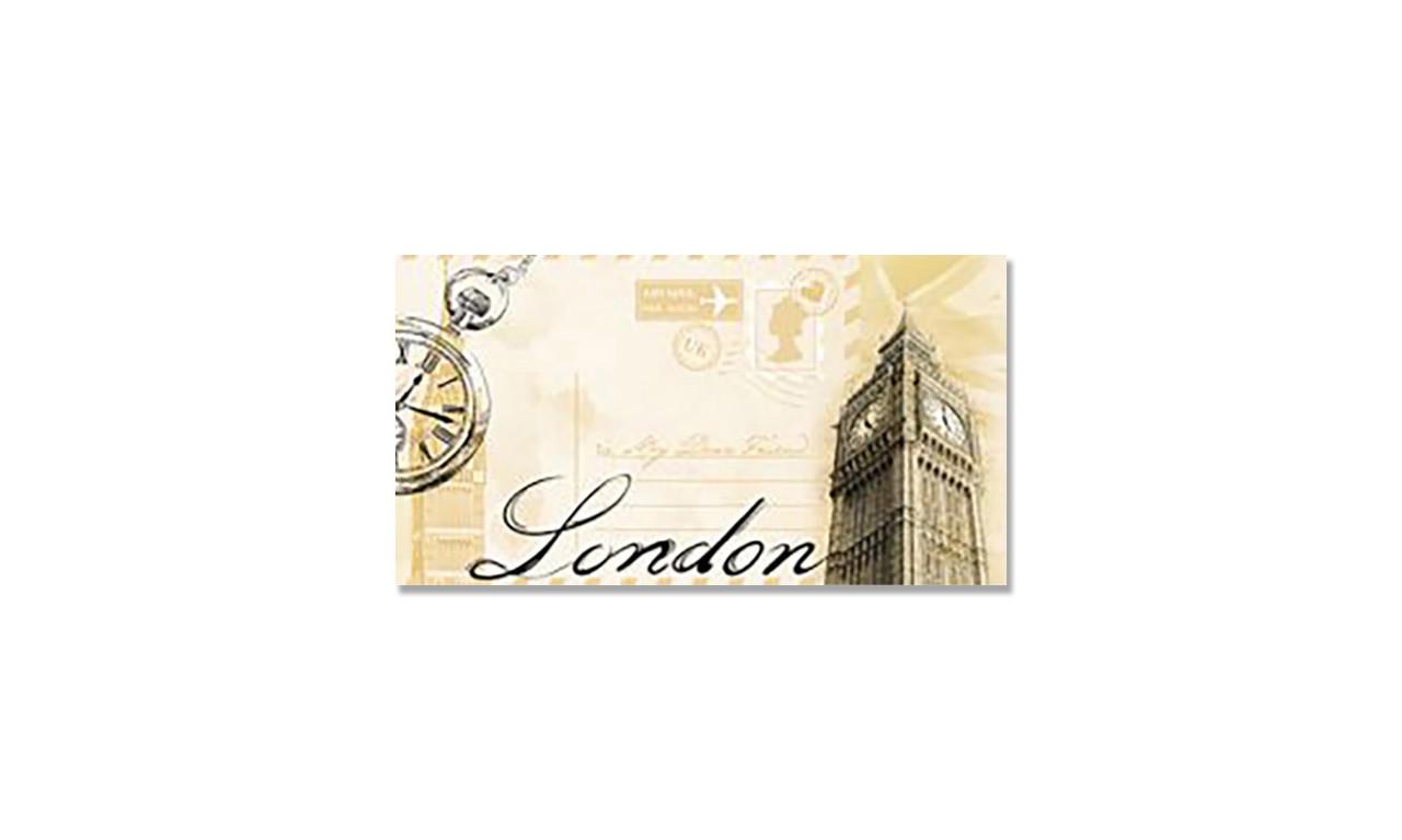 Наклейка виниловая на стол Zatarga Лондон/коллаж 650х1200 мм (1283915854)