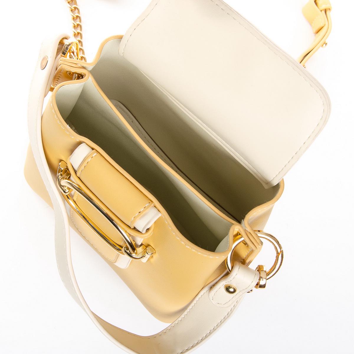 Женская сумочка-клатч Fashion 17039 Желтый - фото 4 Женская сумочка-клатч Fashion 17039 Желтый - фото 4