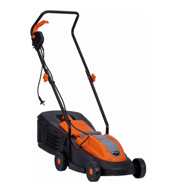 Газонокосилка электрическая Kraft Dele 2600 Вт с корзиной 25 л и шириной скашивания 32 см