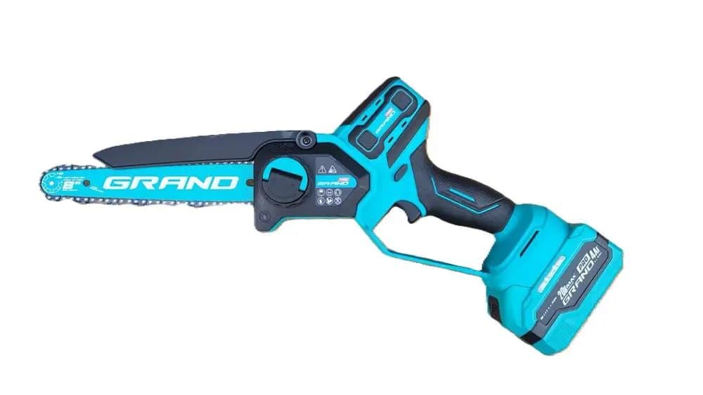 Пила ланцюгова акумуляторна Grand АПЦ‑8HS/4‑2 (HIGH SPEED) - фото 2 Пила ланцюгова акумуляторна Grand АПЦ‑8HS/4‑2 (HIGH SPEED) - фото 2