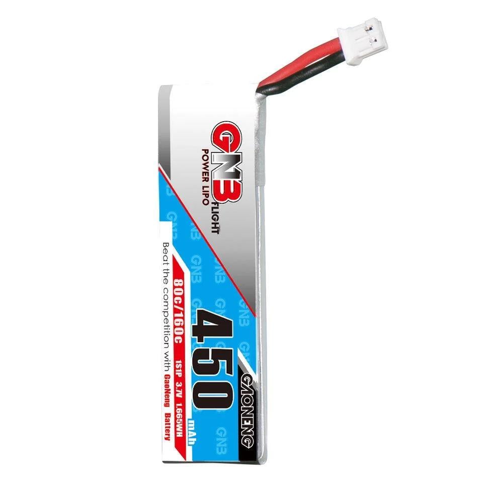 Батарея GNB 1S 450 mAh 3.7V 80C/160С PH2.0