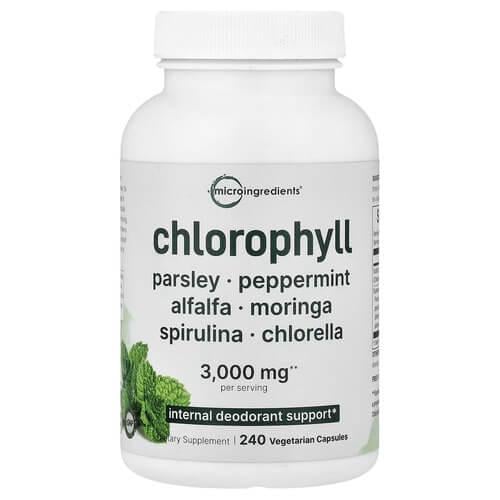 Хлорофилл Micro Ingredients Chlorophyll 240 капс. (MII-02393)
