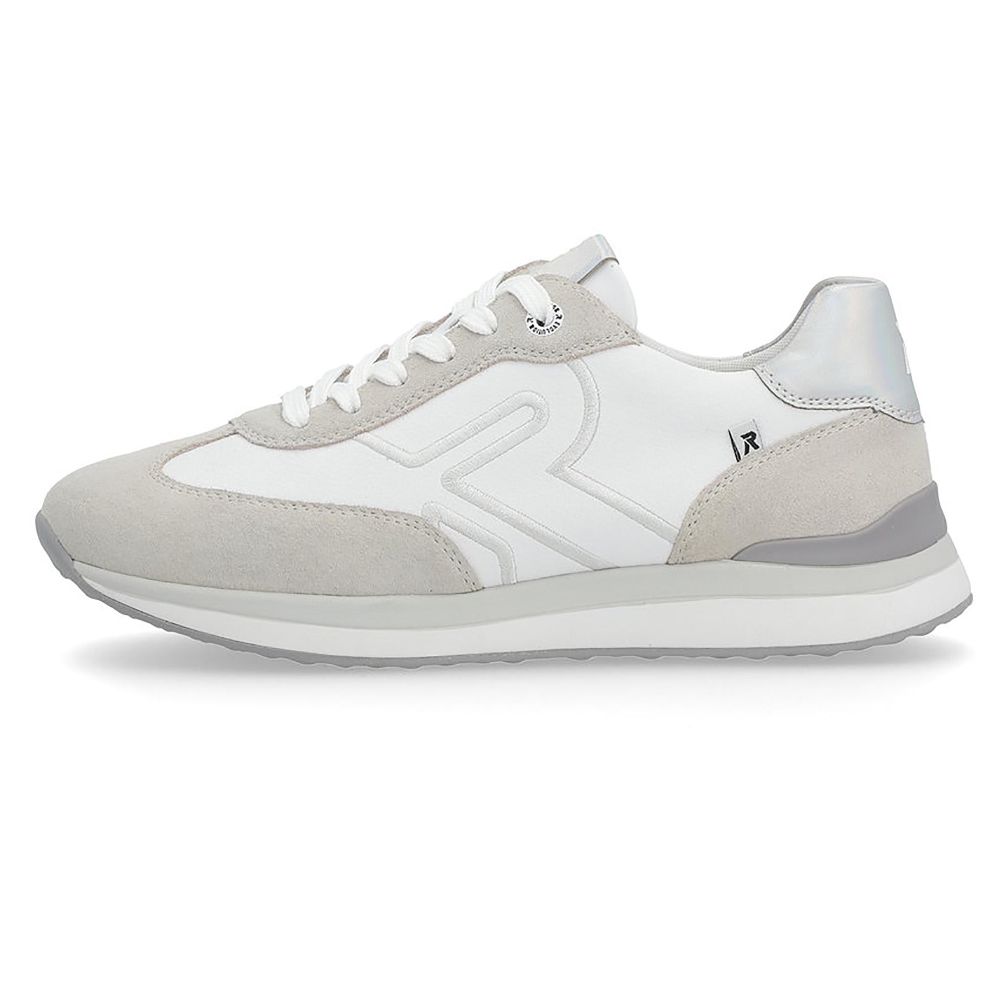 Кроссовки женские осенние RIEKER Evolution р. 39 Белый/Серый (035526-39) - фото 8