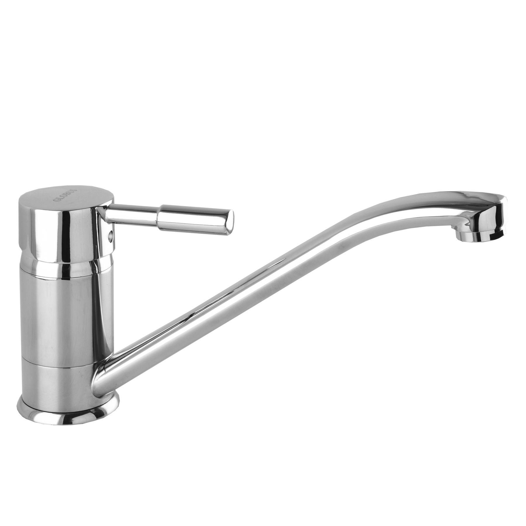 Смеситель для кухни Globus Lux LAZER GLLR1-203-BIG 000015432 однорычажный Хром (107928)