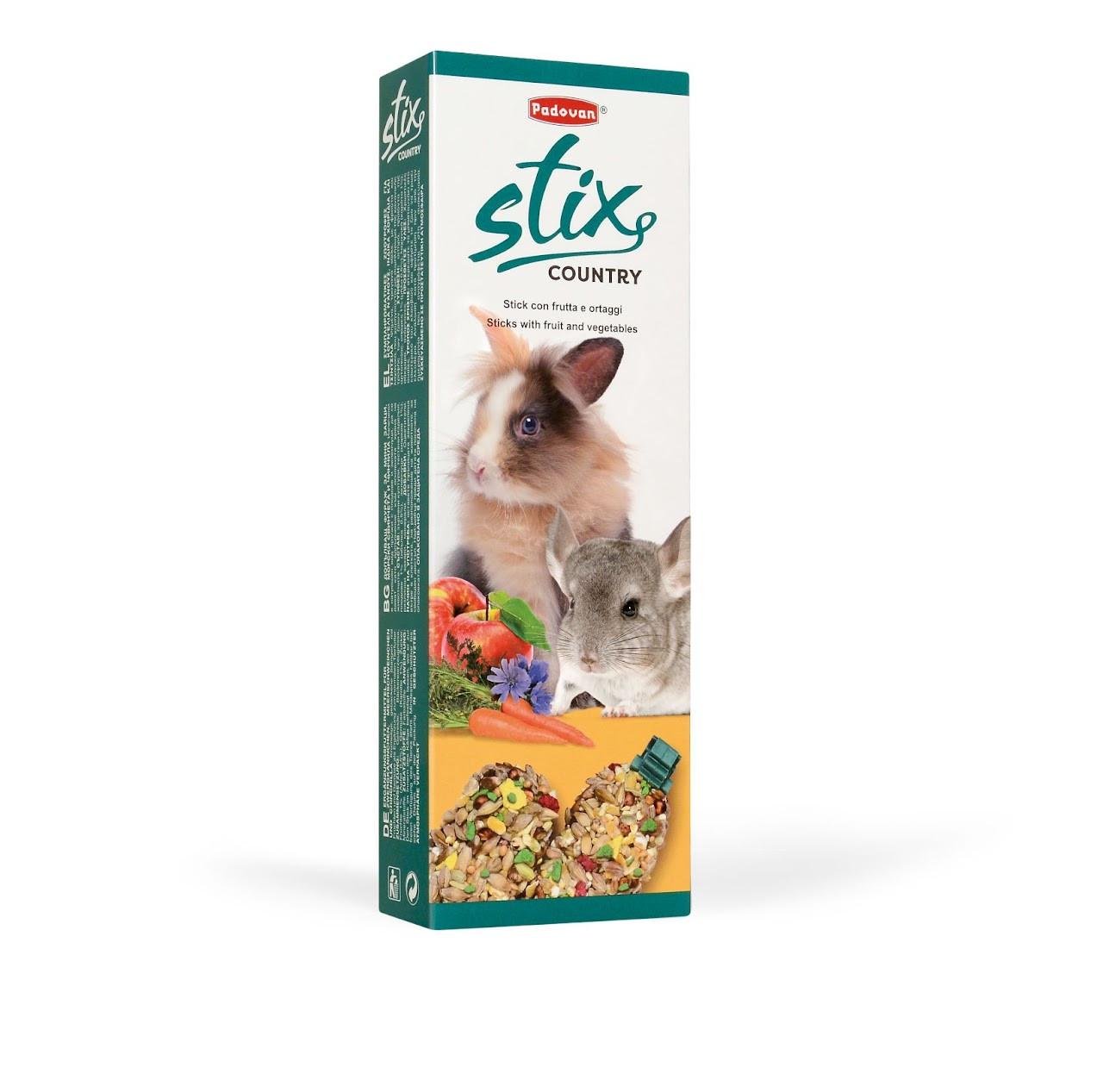 Лакомство для грызунов Padоvan Stix country Coniglietti 100 г (PP00210)