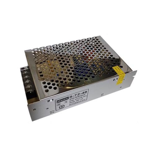 Блок живлення перфорований 48 В 1,5 А 72 Вт для трекових систем UAlectric