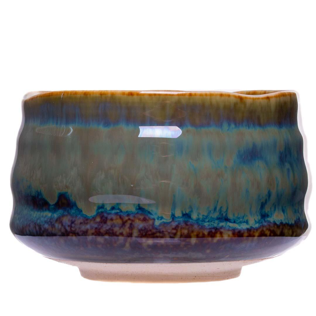 Чаван раку для чаю Матча Нефрит