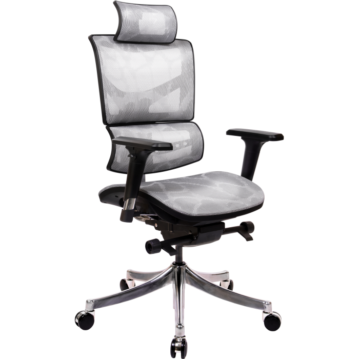 Кресло офисное GT Racer X-D18 Light Grey