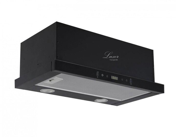 Витяжка Luxor Forte F 60 Intellect BK 1450 m3 LED Чорний