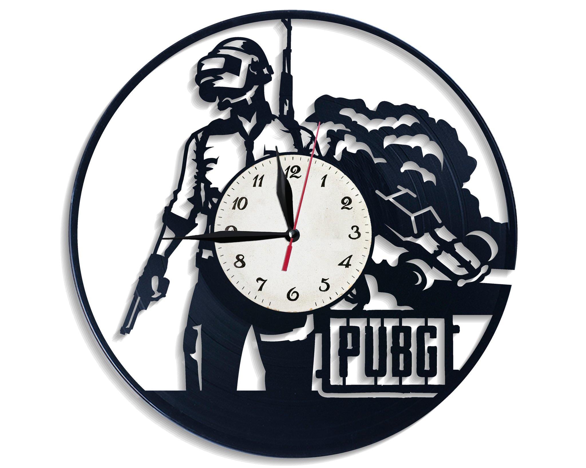 Часы настенные Pubg 2802 из виниловой пластинки