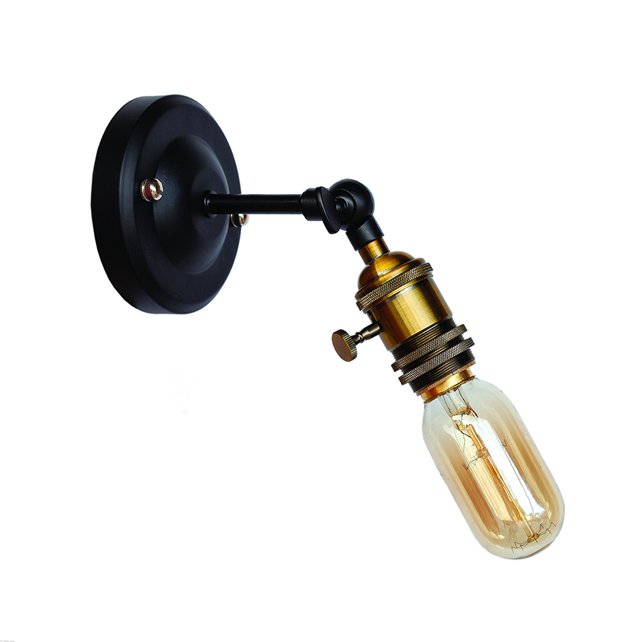 Бра Levistella Lofty с патроном AMP15 Черный/Золотой (1963530235)