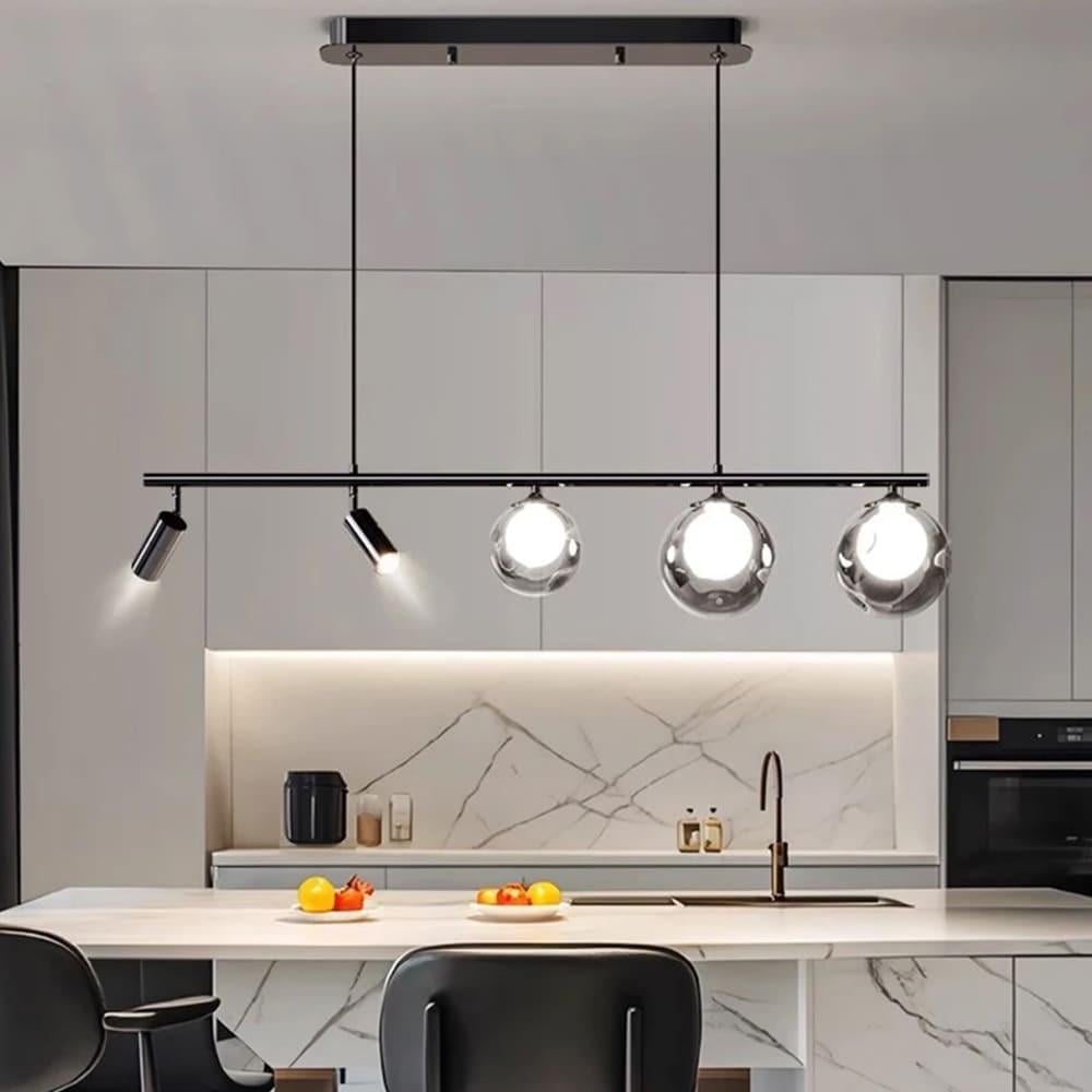 Люстра светодиодная с бабочками Золотой (D1201L)