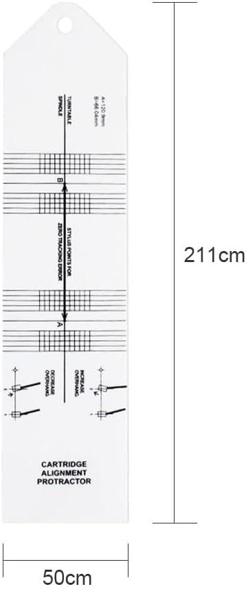 Шаблон для калібрування картриджа налаштування вінілового програвача грамофона (21832779) - фото 3
