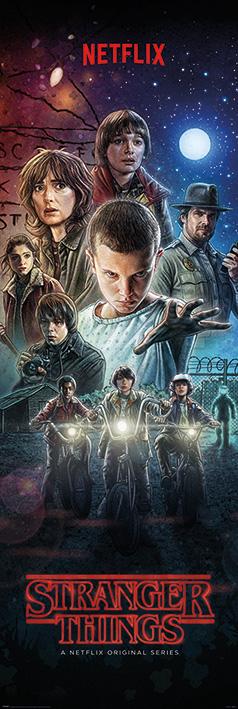 Постер плакат Очень Странные Дела/Stranger Things One Sheet 53x158 см