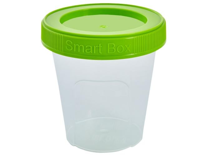 Контейнер Smart Box круглый 240 мл Салатовый (MAN-23240) Контейнер Smart Box круглый 240 мл Салатовый (MAN-23240)