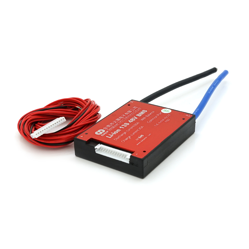 Плата BMS DaLy Li-ion 48V 13S 30/60A для электросамокатов и электровелосипедов (27084)