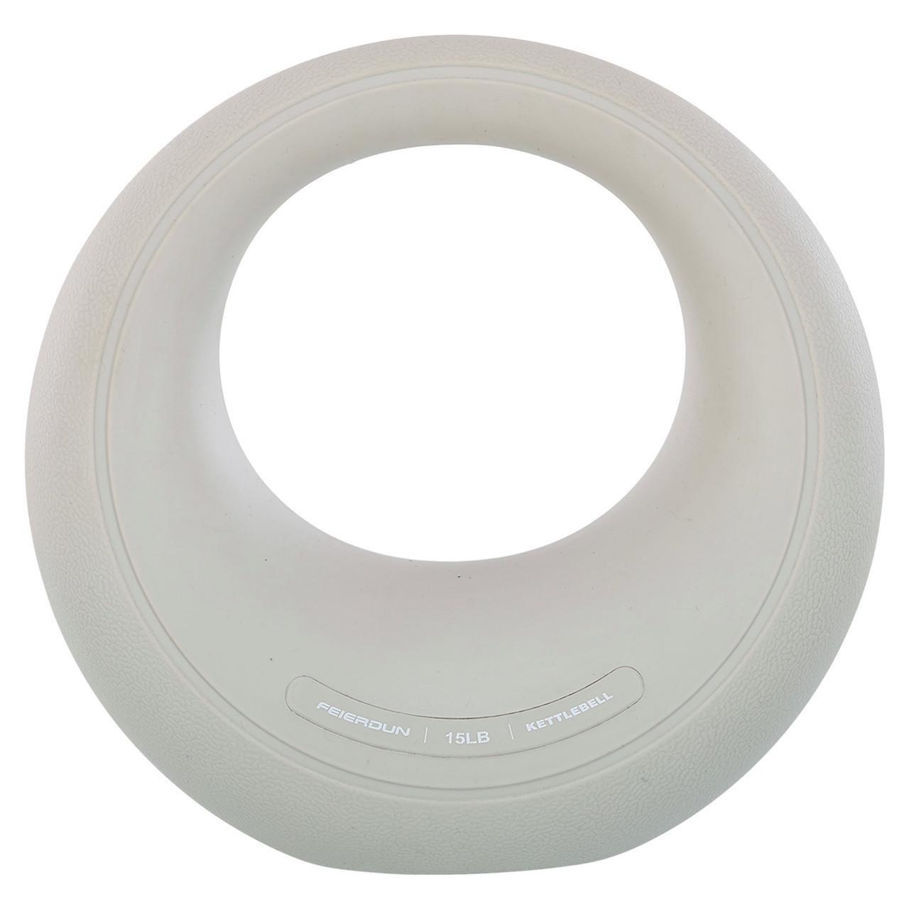 Гиря цільна Moon SP-Sport SC-80145-15LB з TPR покриттям Star 6,8 кг Сірий (2532843787)