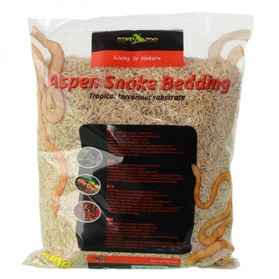 Наполнитель для террариума из тополи Repti-Zoo Aspen Snake Bedding 500 г 4 л