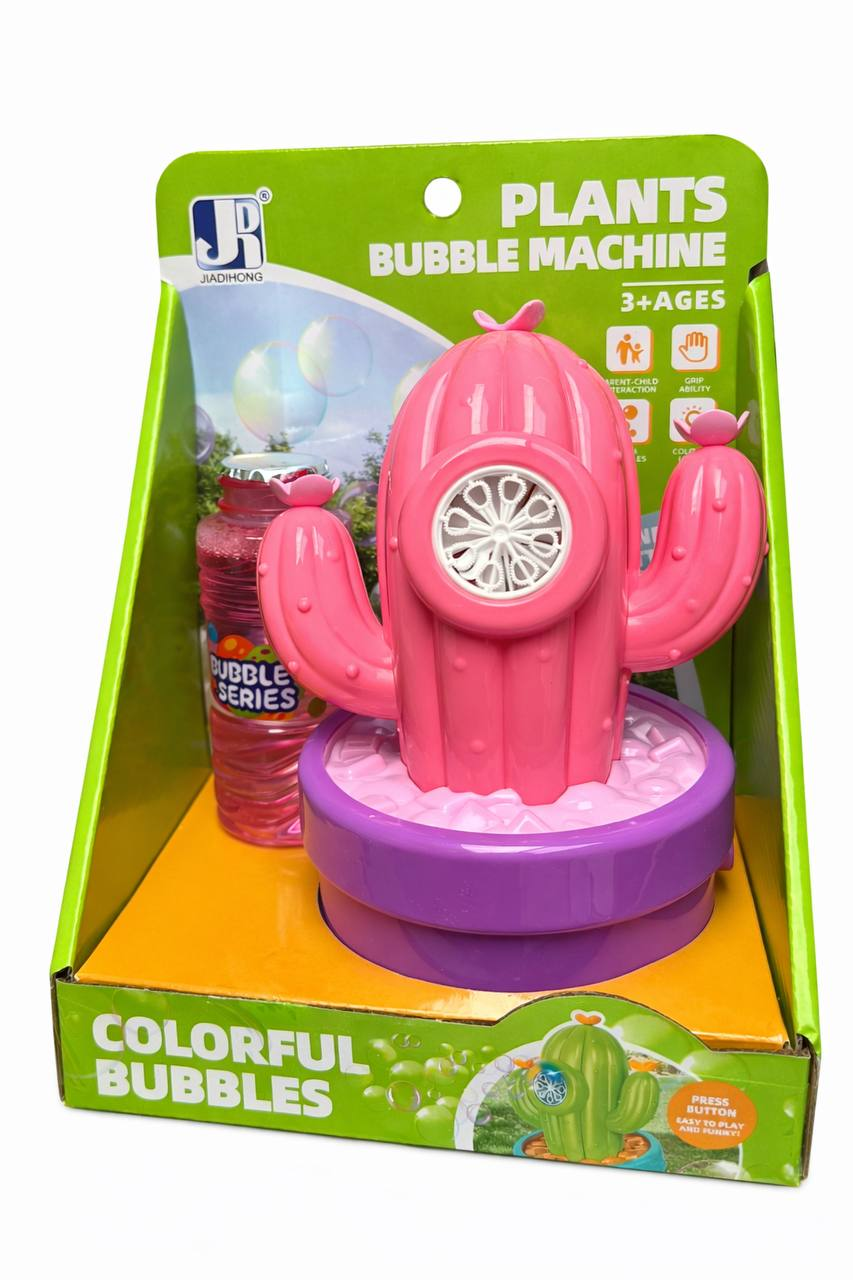 Установка с мыльными пузырями P 82328 A автоматический с подвидом Кактус Розовый (2949795304)