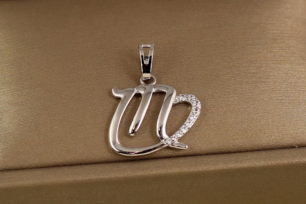 Кулон зодиак Xuping Jewelry Дева 1,8 см Серебристый (30633817)